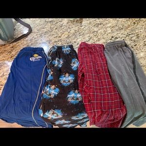 Bundle of Men Pajama Pants (4)